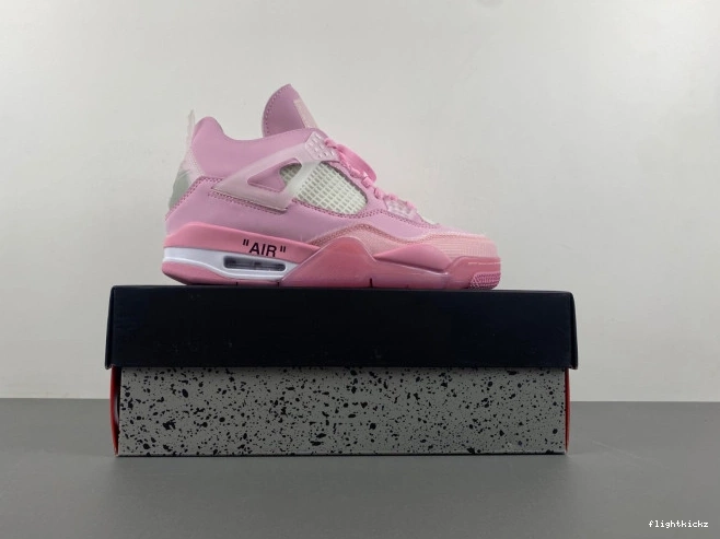 OFF-WHITE X 4 PINK JORDAN 1012